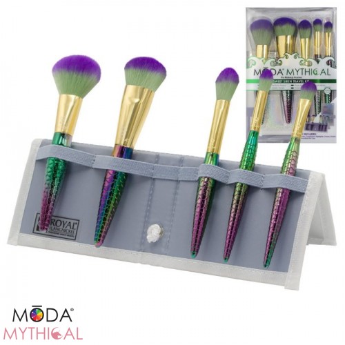 MŌDA® - MYTHICAL “SWEET SIREN“ set četkica za putovanje